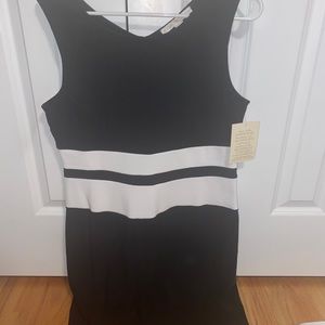 BRAND NEW! Boston Proper black and white dress